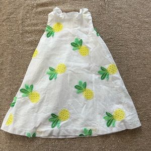 Janie and Jack pineapple dress